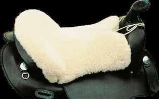 Western Australian Merino Sheepskin Horse Saddle Seat Saver Elegant Fleece Pad 
